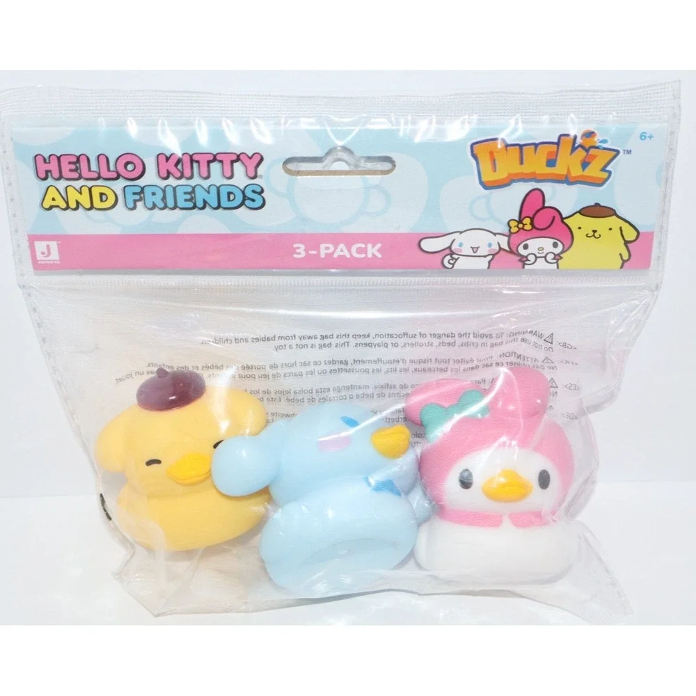 DuckZ HELLO KITTY & FRIENDS Rubber Ducks Cruise Gift Set of 9 NEW